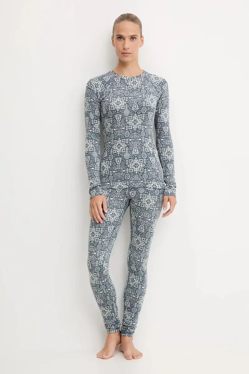 longsleeve funzionale Classic Thermal Merino colore rosa SW016370 Turchese miniatura 2