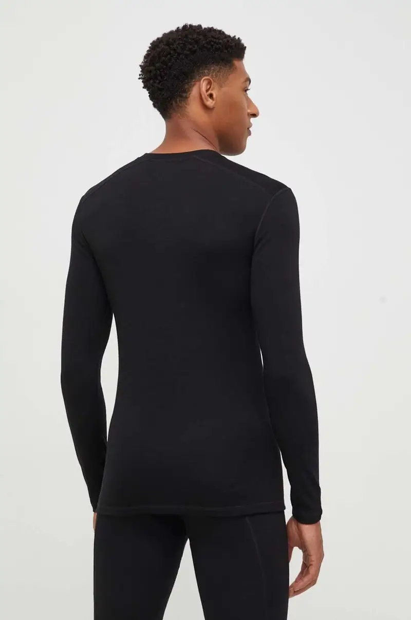 longsleeve funzionale Classic Thermal Merino Nero miniatura 3