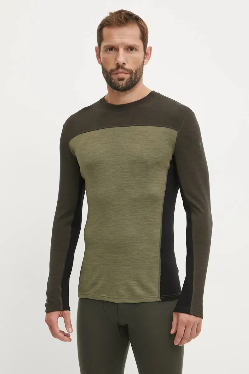 longsleeve funzionale colore verde SW002570