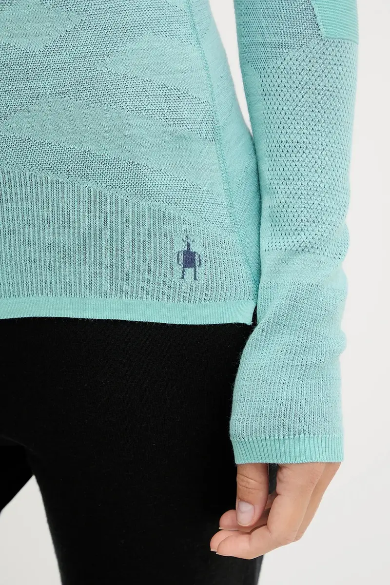 longsleeve funzionale Intraknit Thermal Merino colore violetto SW019284 Turchese miniatura 5