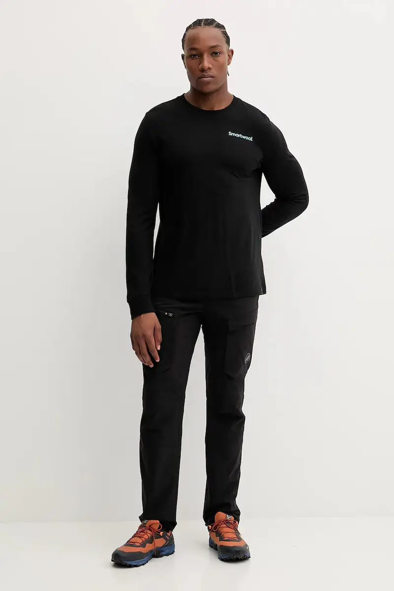 longsleeve sportivo colore nero SW003018 miniatura 2