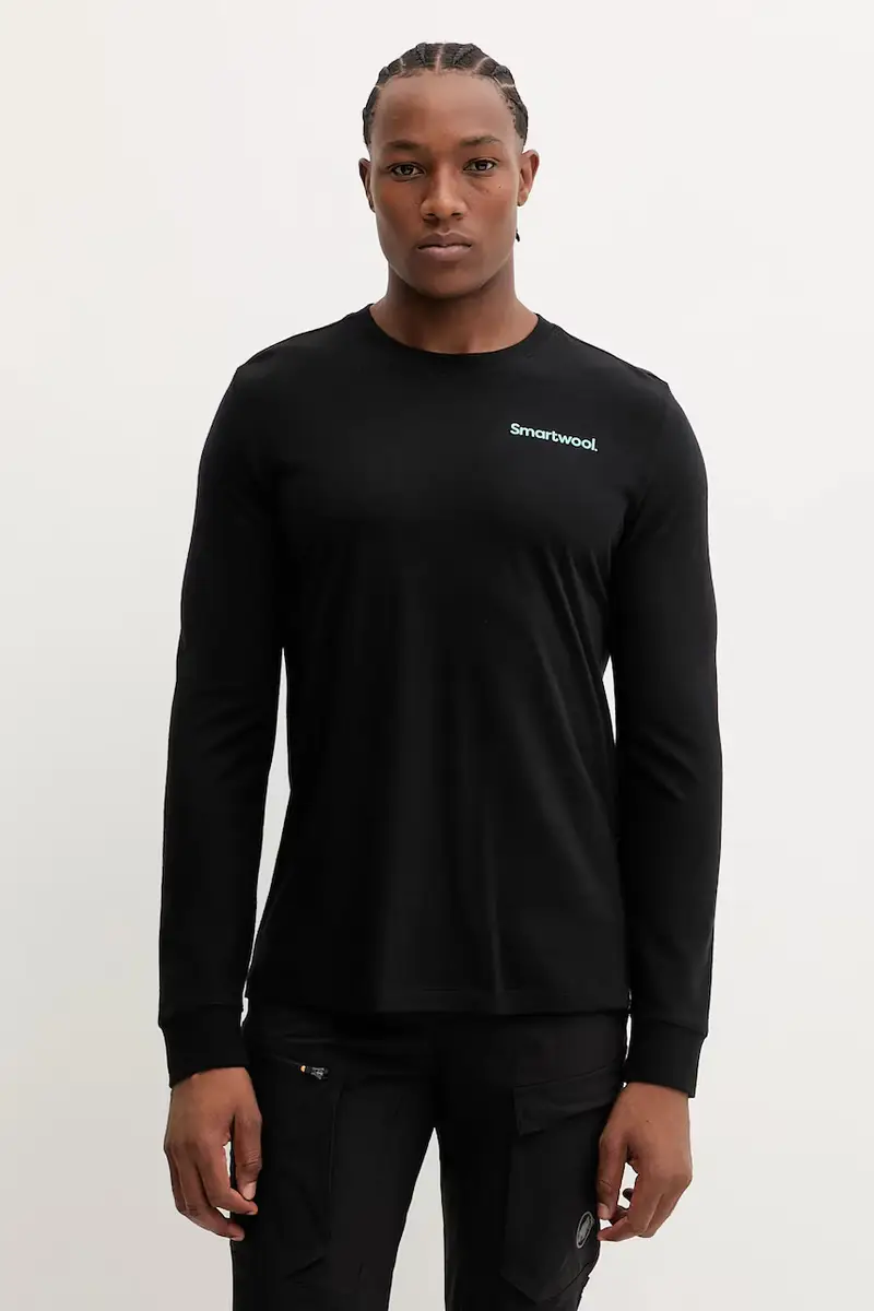 longsleeve sportivo colore nero SW003018