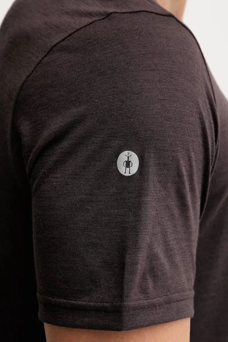 maglietta da sport uomo colore marrone SW002977 miniatura 5