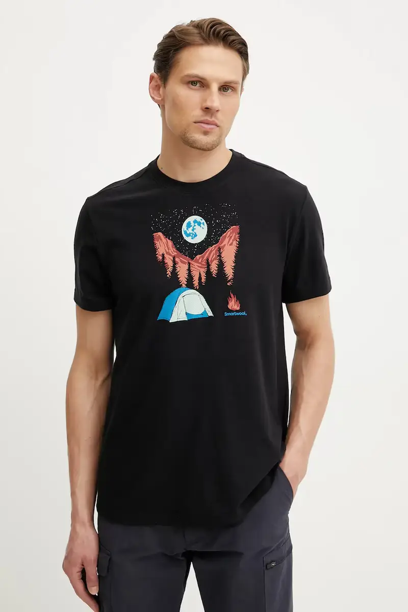 maglietta sportiva colore nero SW002854