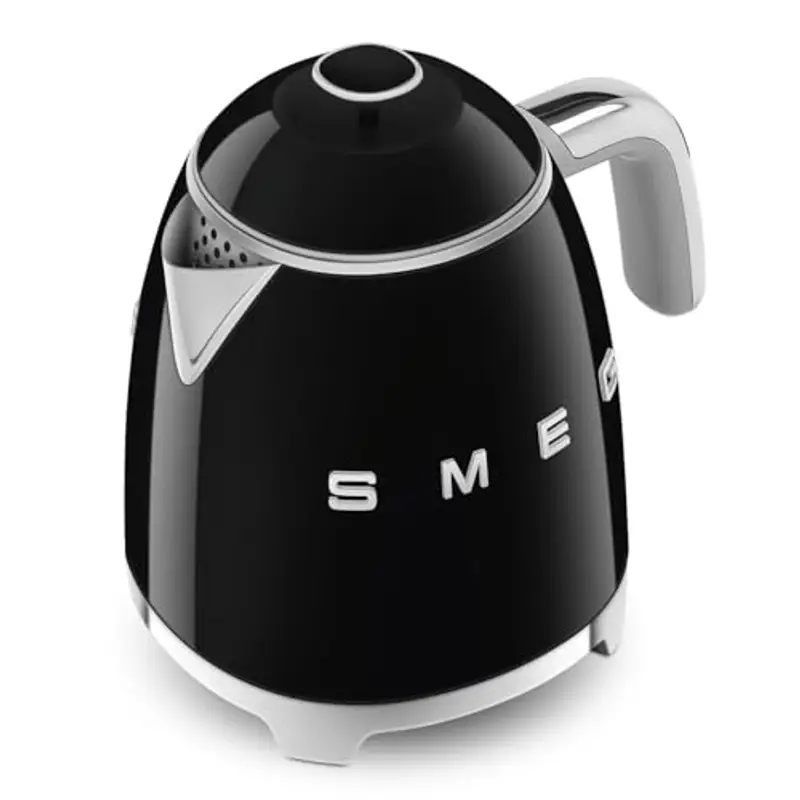 Smeg, Bollitore Elettrico Piccolo KLF05BLEU 0, 8 L, Filtro Acciaio Inox, Autospegnimento di Sicurezza, Indicatore miniatura 3