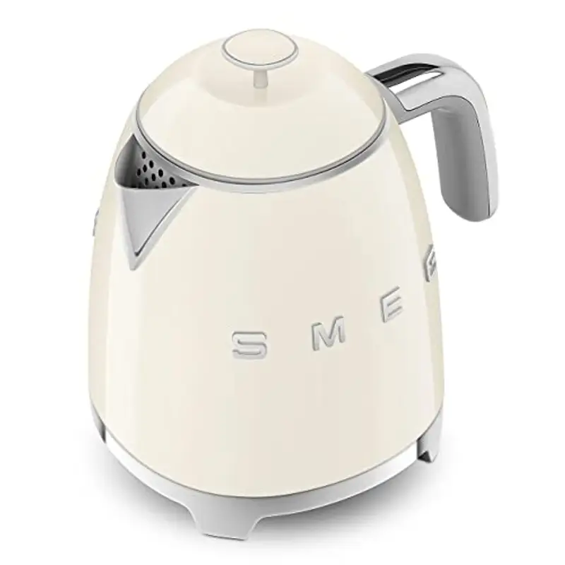 Smeg, Bollitore Elettrico Piccolo KLF05CREU 0, 8 L, Filtro Acciaio Inox, Autospegnimento di Sicurezza, Indicatore miniatura 2