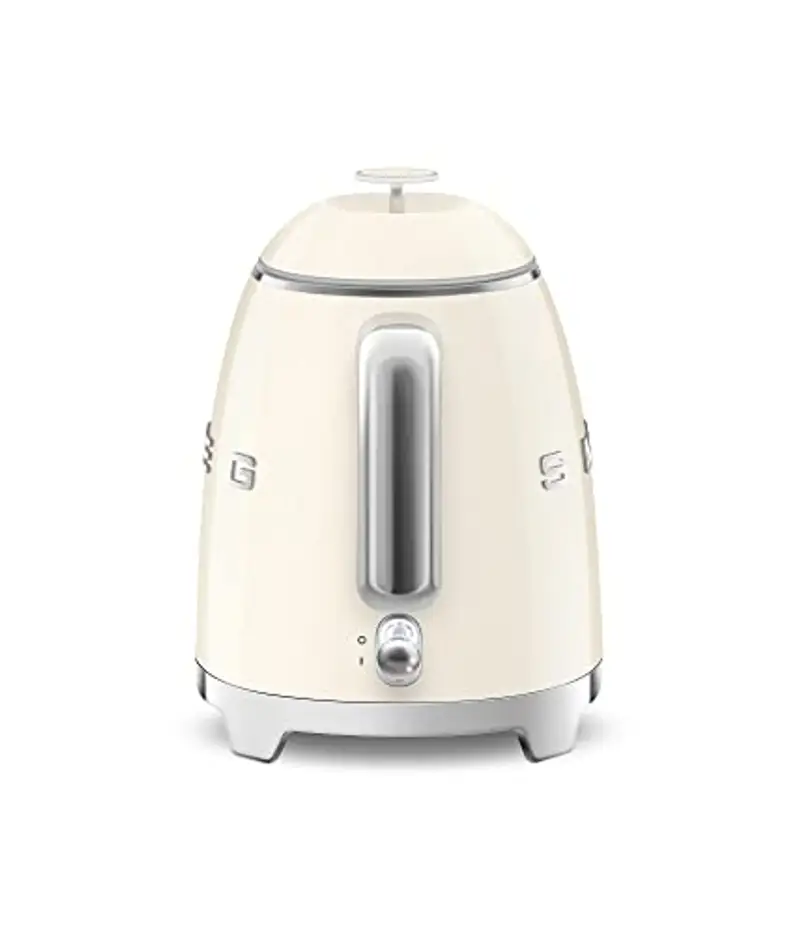 Smeg, Bollitore Elettrico Piccolo KLF05CREU 0, 8 L, Filtro Acciaio Inox, Autospegnimento di Sicurezza, Indicatore miniatura 3
