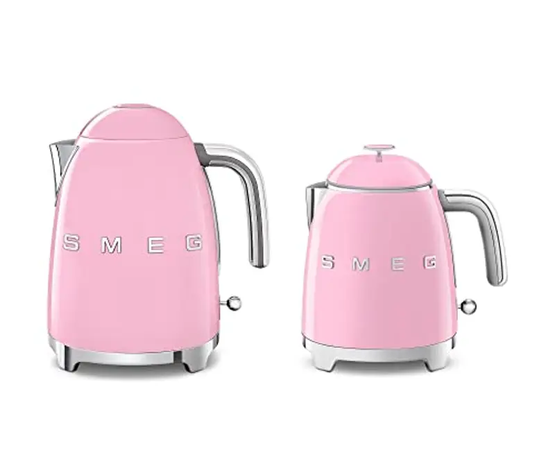 Smeg, Bollitore Elettrico Piccolo KLF05PKEU 0, 8 L, Filtro Acciaio Inox, Autospegnimento di Sicurezza, Indicatore miniatura 3