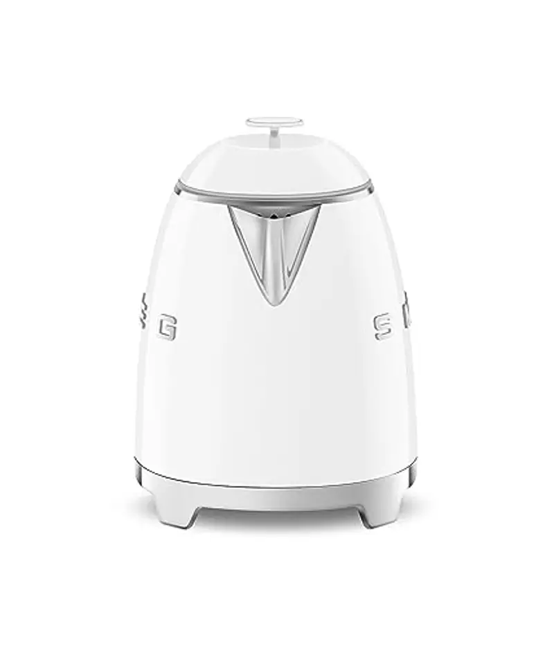 Smeg, Bollitore Elettrico Piccolo KLF05WHEU 0, 8 L, Filtro in Acciaio Inox, Autospegnimento di Sicurezza, Indicatore miniatura 2