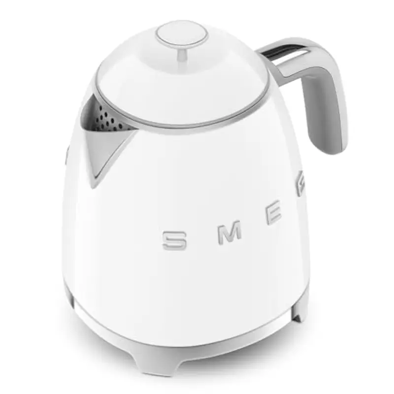 Smeg, Bollitore Elettrico Piccolo KLF05WHEU 0, 8 L, Filtro in Acciaio Inox, Autospegnimento di Sicurezza, Indicatore miniatura 3