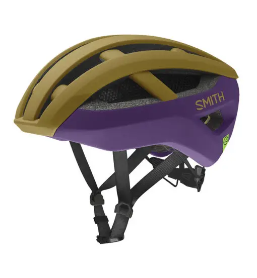 Network MIPS - casco bici Dark Yellow