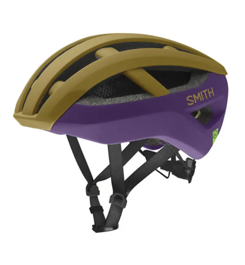 Network MIPS - casco bici Dark Yellow