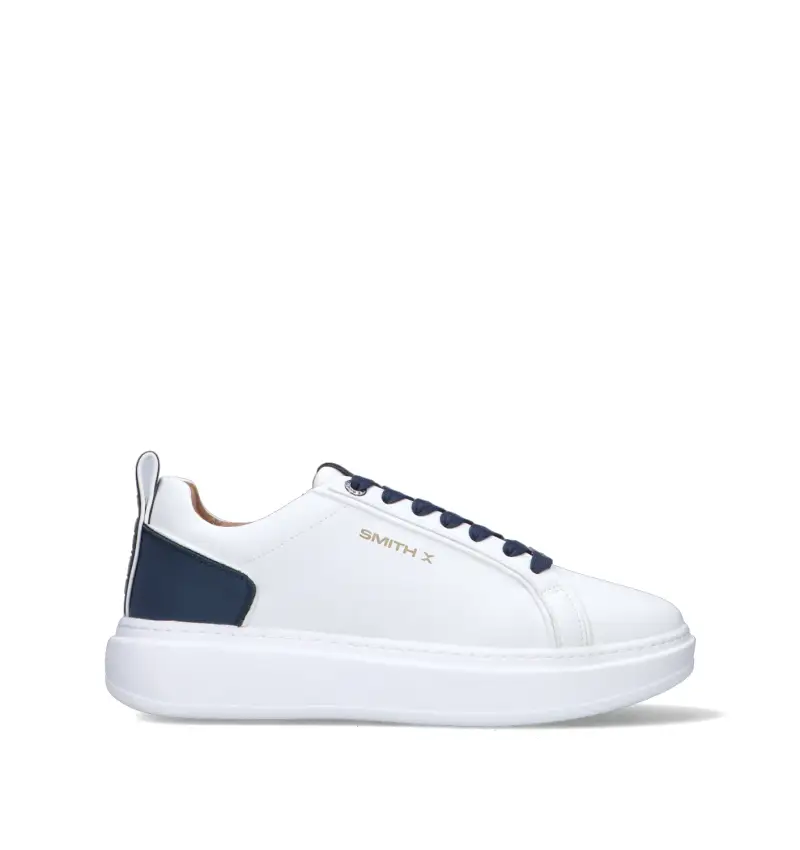 Sneaker uomo bianca/blu Vario