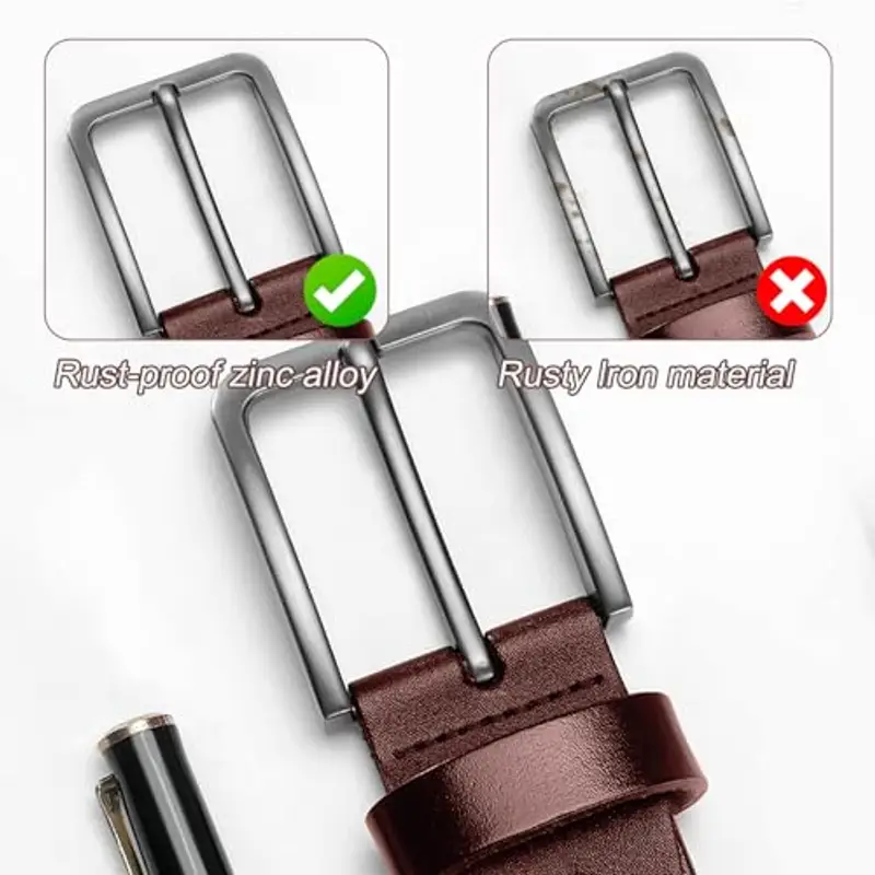 Smomend Cinture Uomo Marrone 2330747 miniatura 3