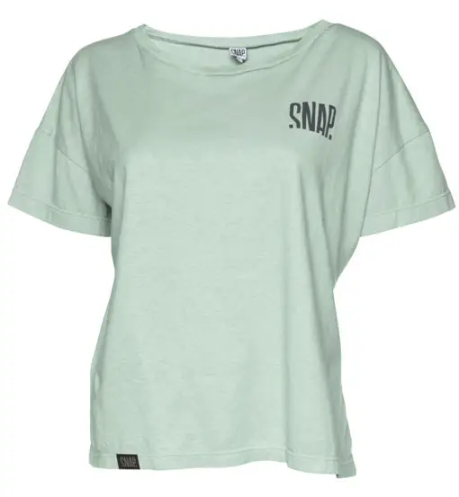Crop Top Hemp - T-shirt - donna Green