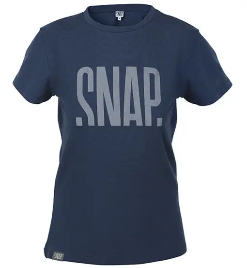 Snap T-shirt Donna Blu 3815681
