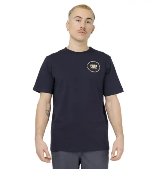 Snap T-shirt Uomo Blu 4115200