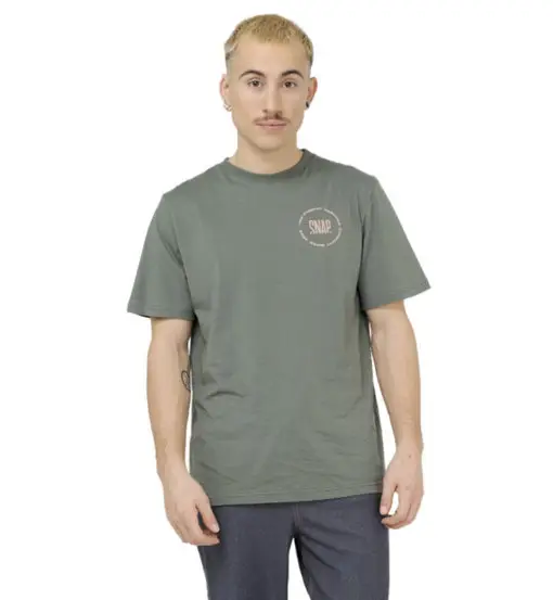 Snap T-shirt Donna Verde 4115325