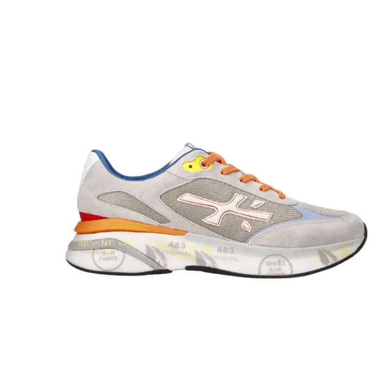 sneaker uomo premiata - moerun - grigio