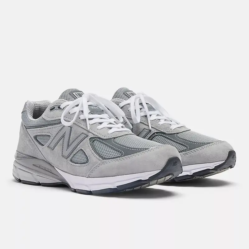 Sneakers 990v4 grigio miniatura 2