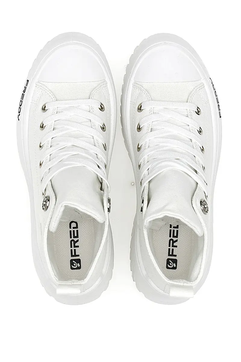 FREDDY Sneakers alte Bianco 2076579 miniatura 3