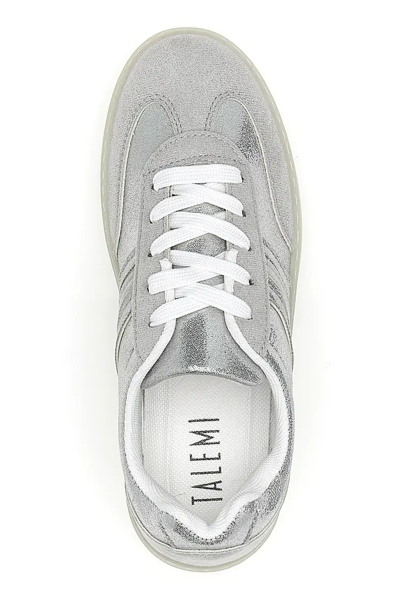 Sneakers Argento con Suola in Gomma TALEMI 23786 miniatura 3