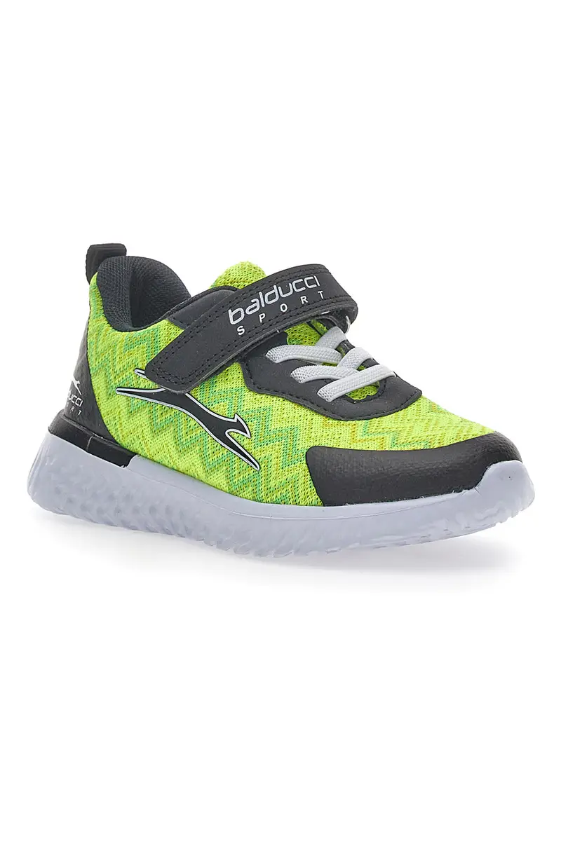 Sneakers Balducci 4391 Gialle e Nere miniatura 2
