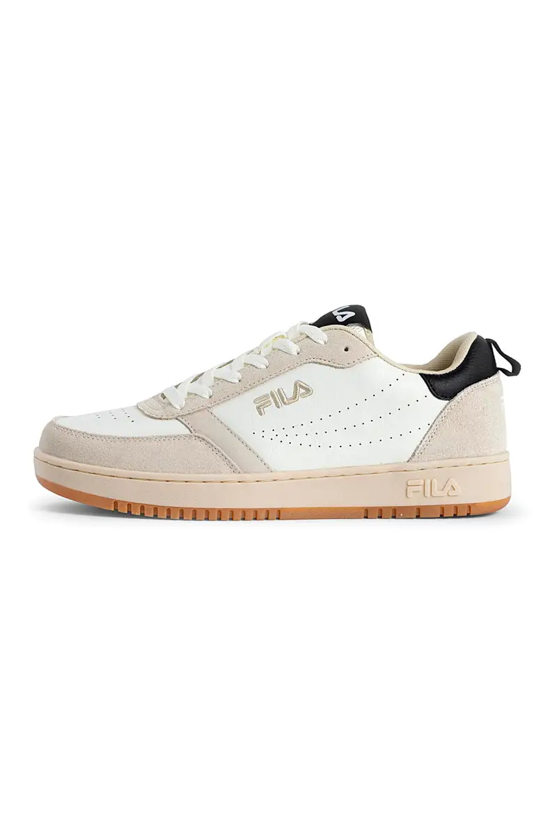 Sneakers Beige con Dettagli Neri FILA REGA