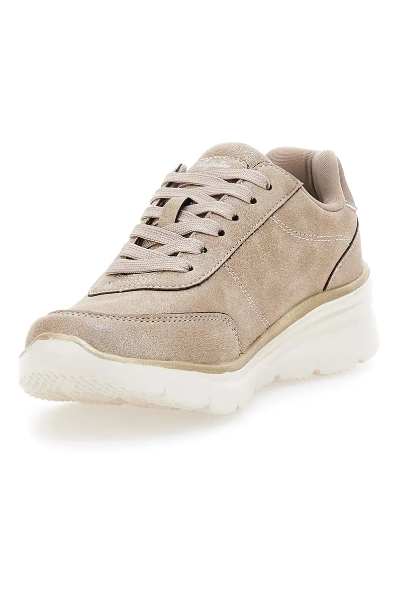 Sneakers Beige Con dettagli Oro Australian AU42W511 miniatura 3