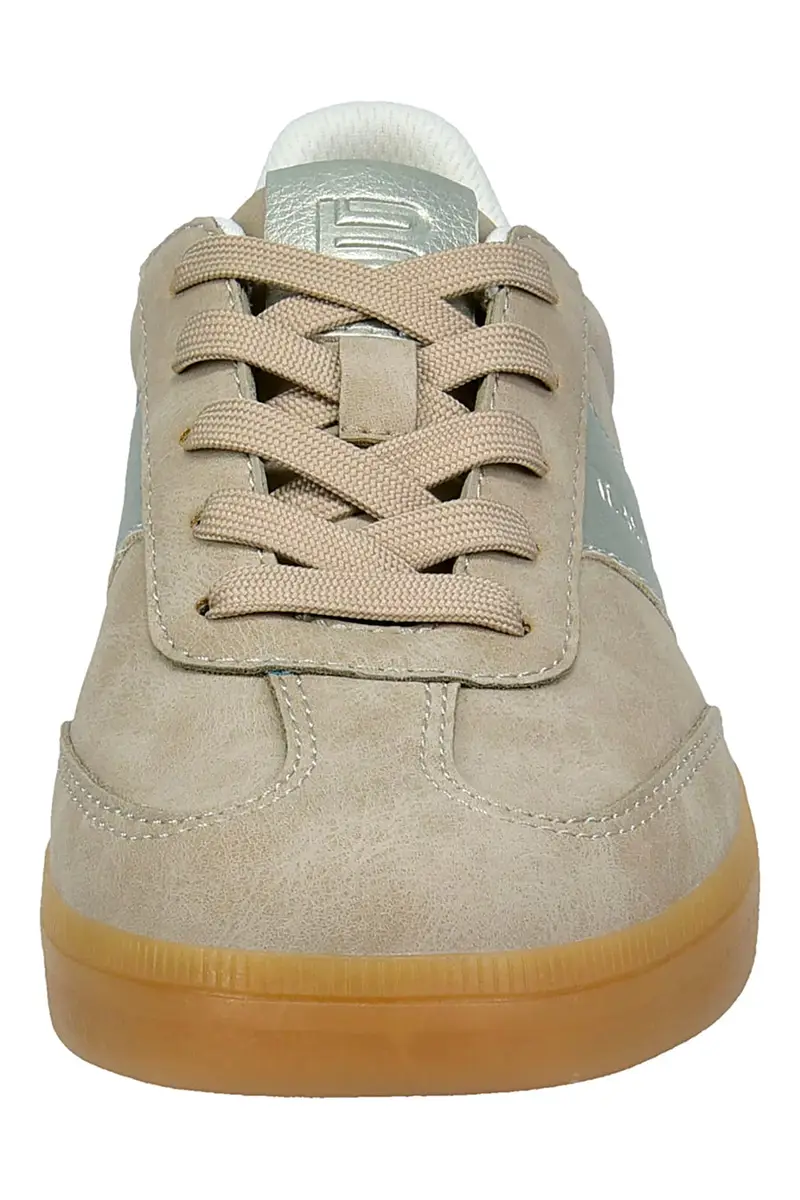 Sneakers Beige con Inserti con Effetto Metallizzato Bagatt D35AQJ025550 miniatura 3
