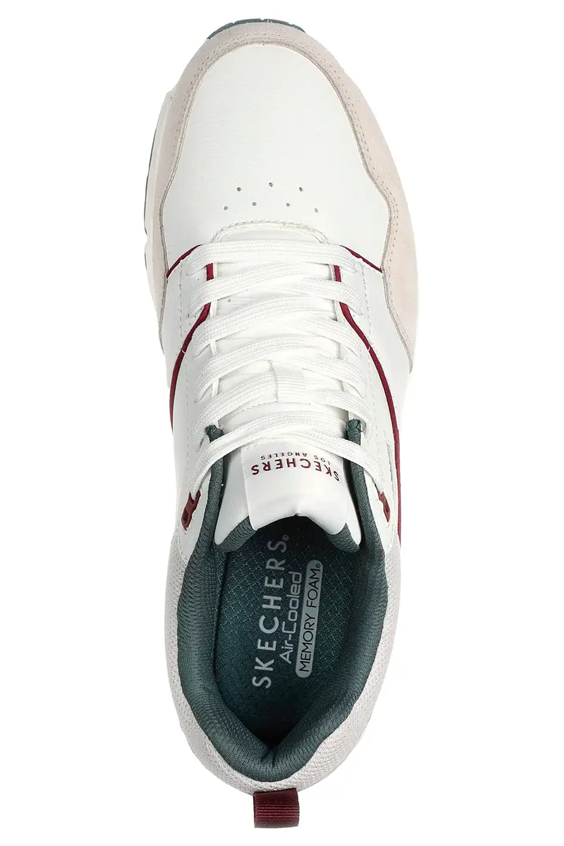 Sneakers Beige con Intersuola ammortizzata ad aria Skech-Air SKECHERS Uno - Retro One miniatura 3