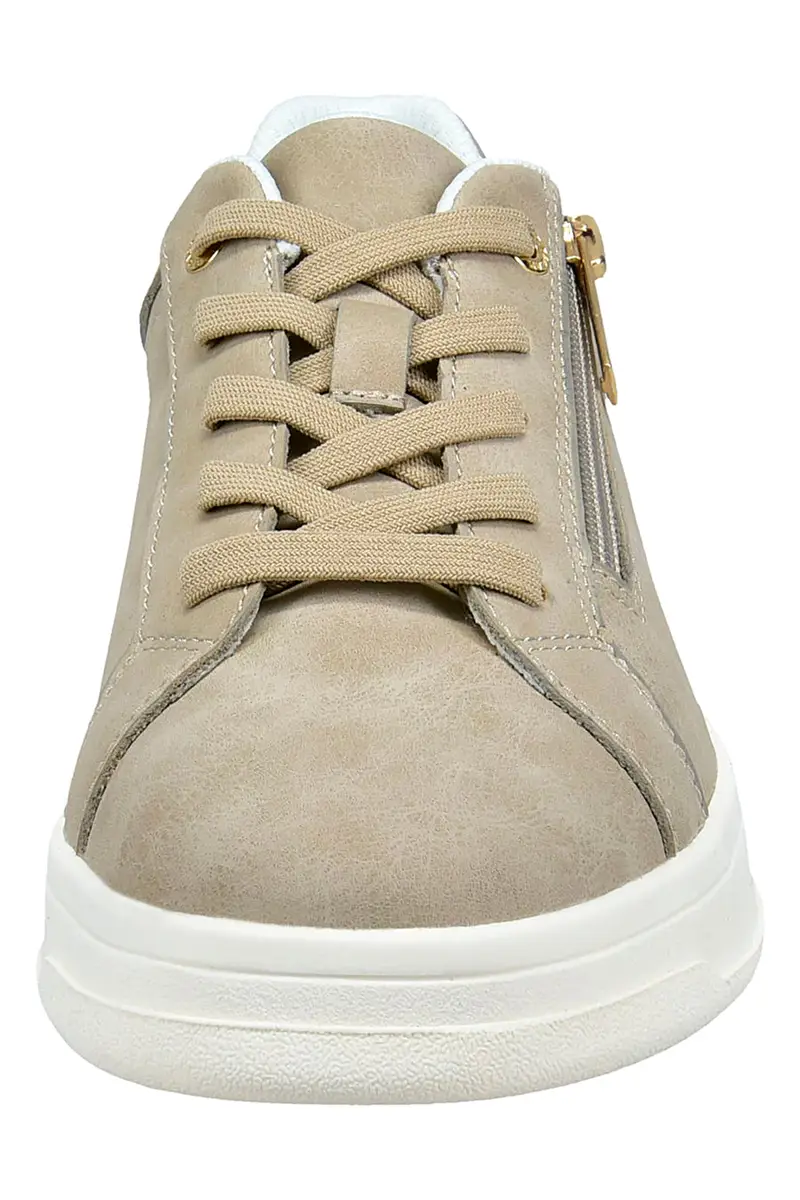 Sneakers Beige con Lacci e Cerniera Bagatt D35AQG015500 miniatura 3