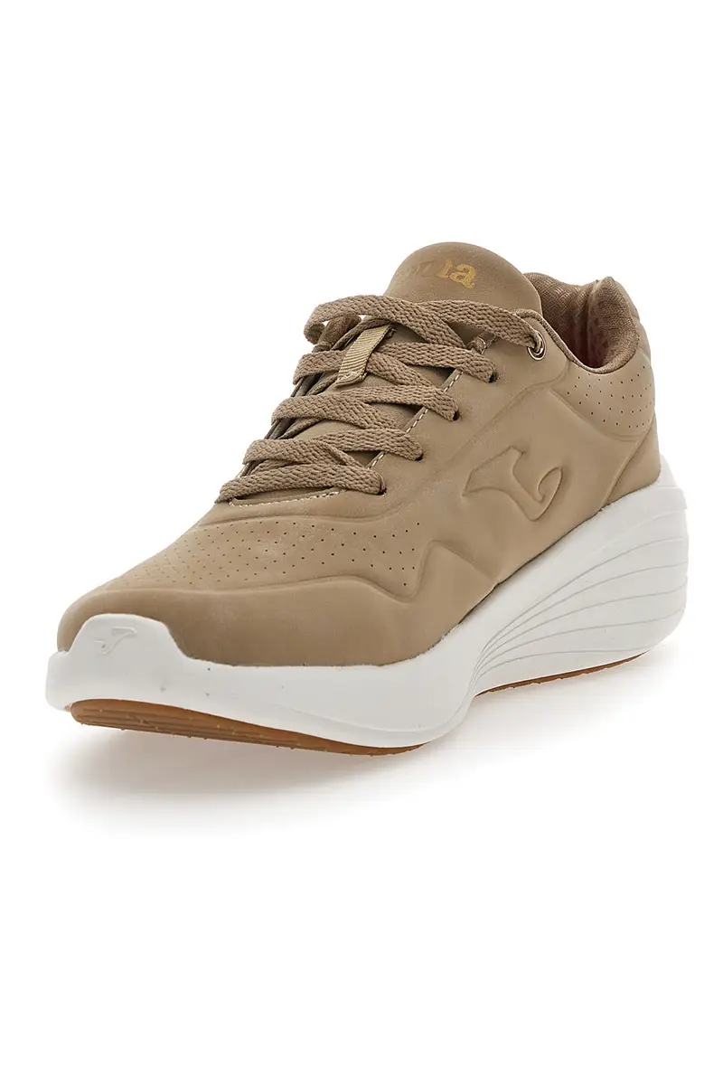 Sneakers beige con lacci e suola memory foar Joma Minerva Lady miniatura 3