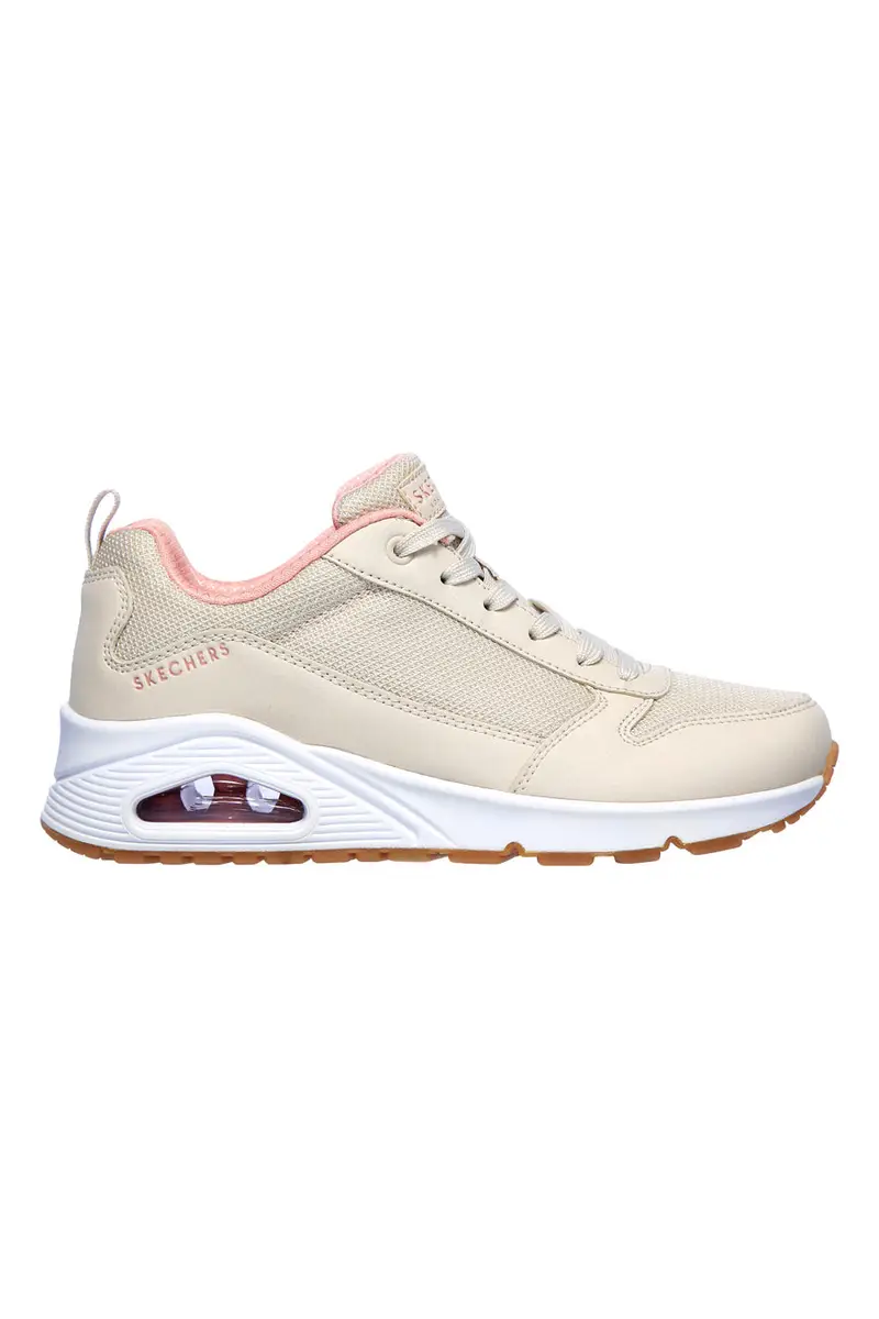Sneakers Beige Con Memory Foam Air Cooled SKECHERS Uno - Inside Matters