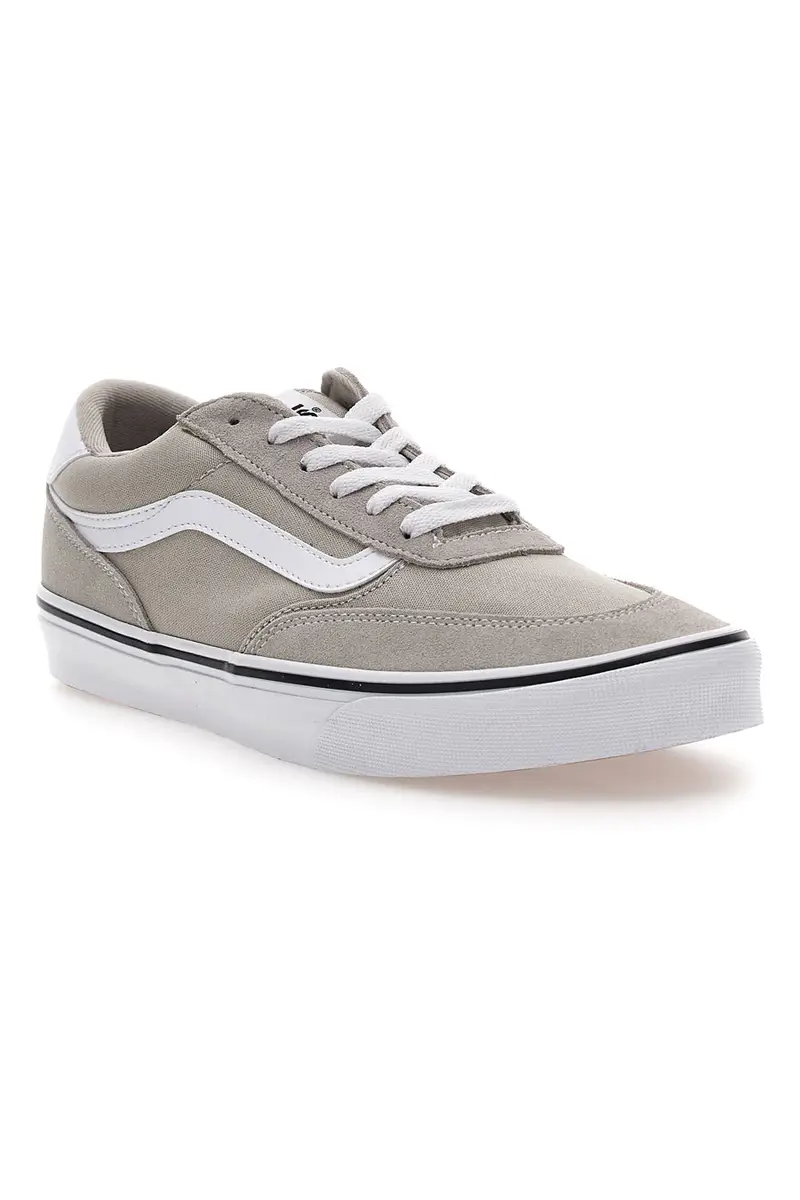 Sneakers Beige e Bianche Vans Brooklyn miniatura 2