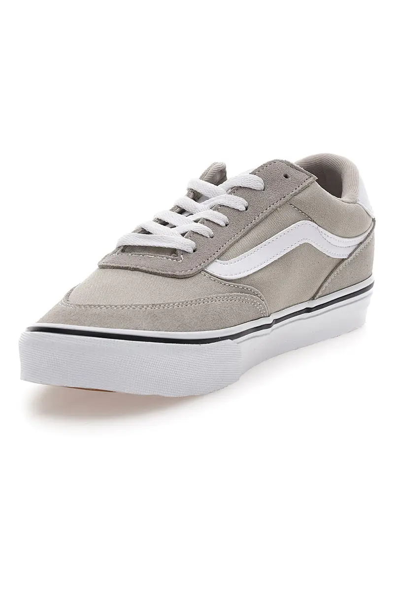 Sneakers Beige e Bianche Vans Brooklyn miniatura 3