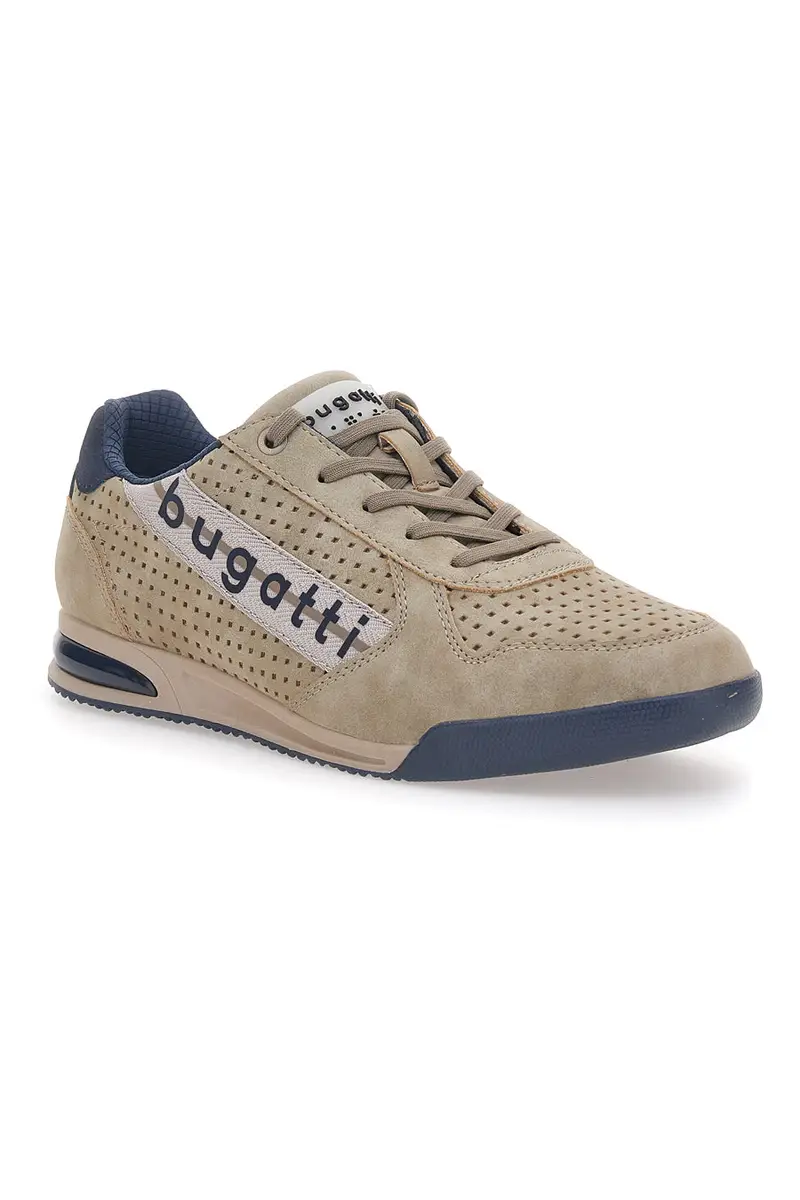 Sneakers Beige e Blu Bugatti 321A3801 miniatura 2