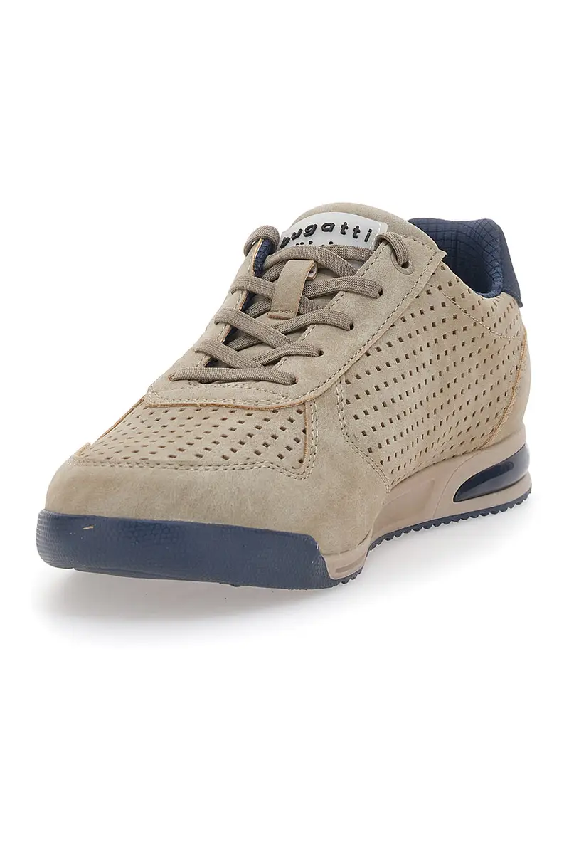 Sneakers Beige e Blu Bugatti 321A3801 miniatura 3