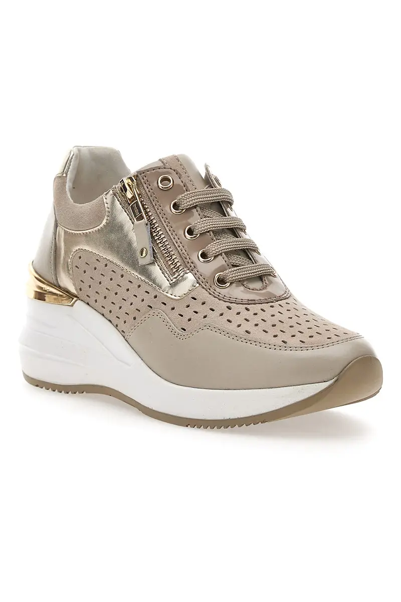 Sneakers Beige Mio Tempo 19584 miniatura 2