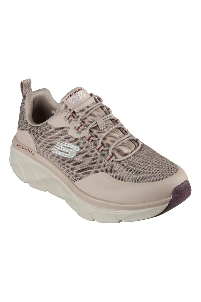 Sneakers Beige Skechers Relaxed Fit: D'Lux Walker 2.0 - Steadyway miniatura 2
