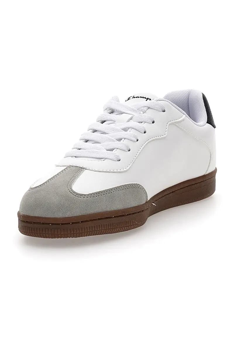 Sneakers Bianche Champion Prestige Mix Material miniatura 3