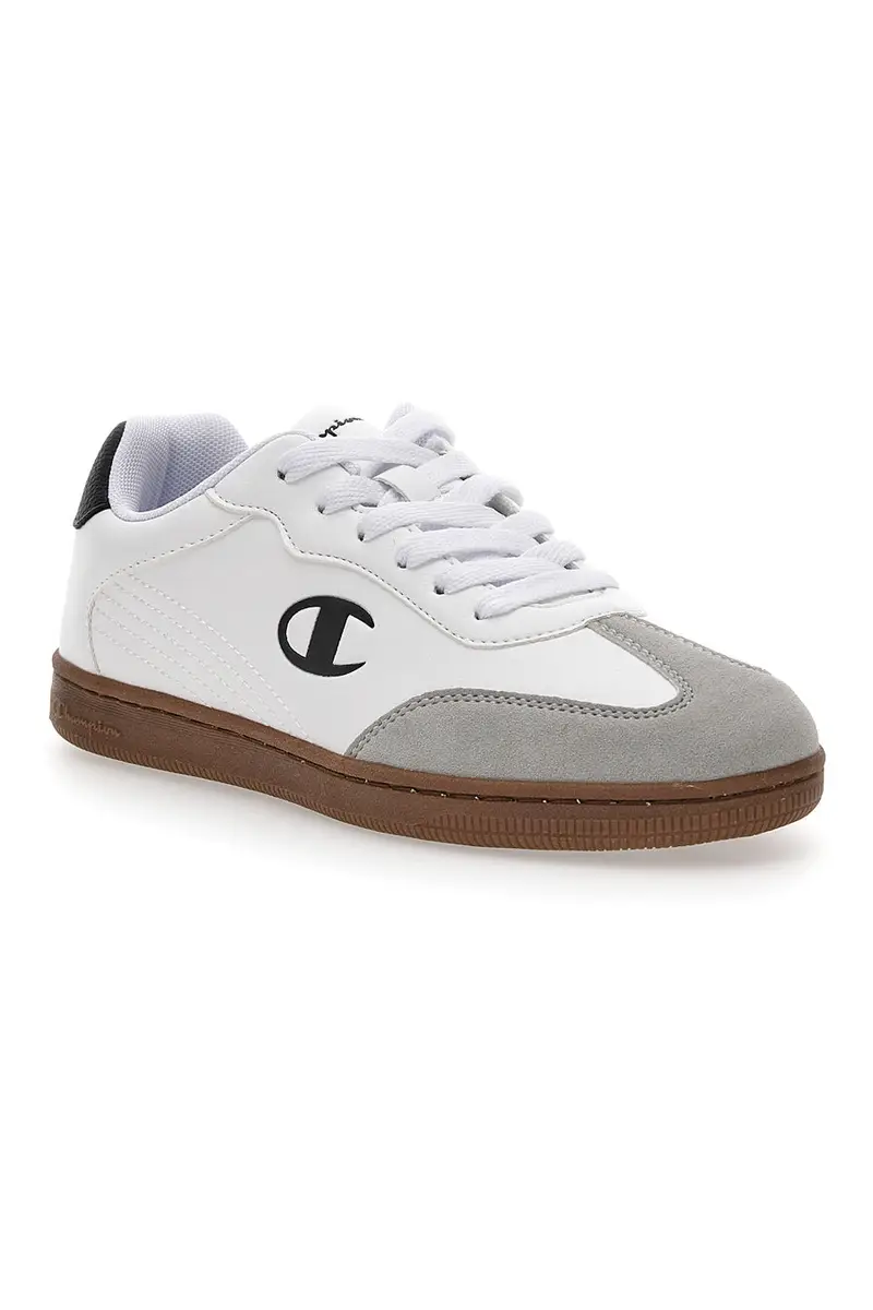 Sneakers bianche CHAMPION PRESTIGE MIX MATERIAL LOW miniatura 2
