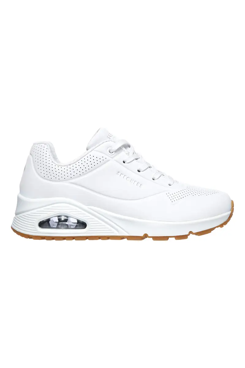 Sneakers Bianche Con Air-Cooled Memory Foam Skech-Air Skechers Uno Stand on Air