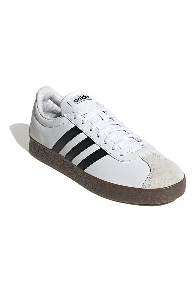 Sneakers bianche con bande nere Adidas VL COUNRT BASE miniatura 2