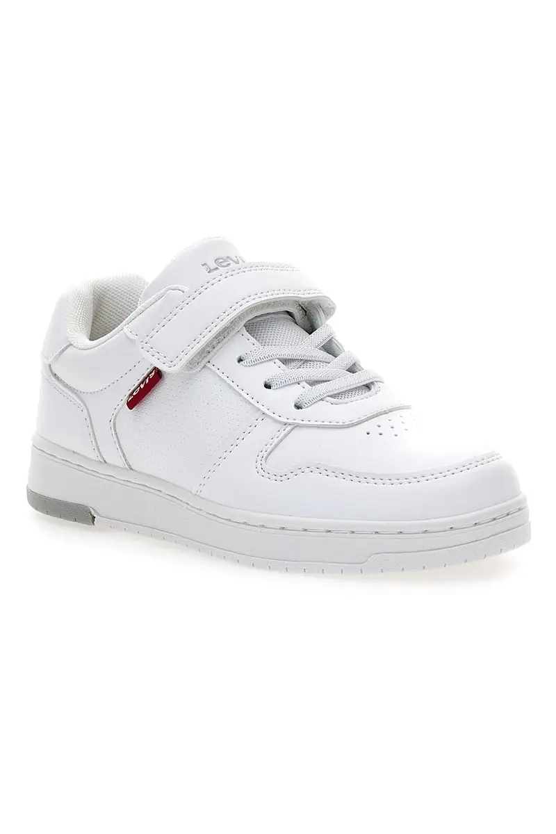 Sneakers bianche con chiusura a strappo Levi's Kick SE miniatura 2