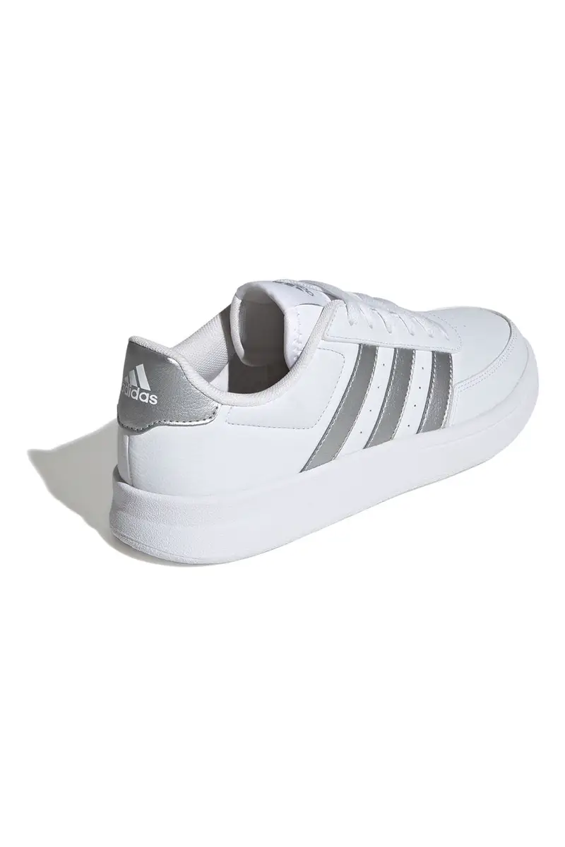 Sneakers bianche con dettagli argento Adidas Breaknet 2.0 miniatura 3