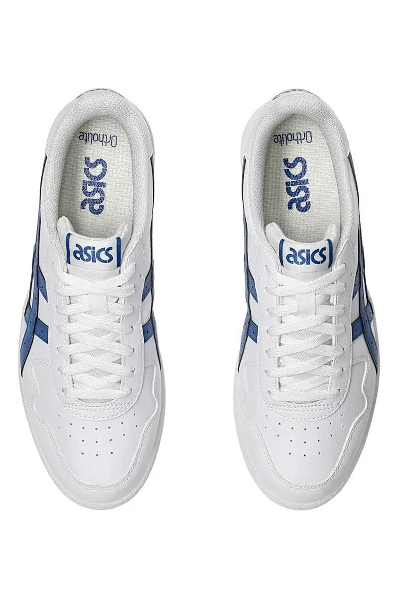 Sneakers Bianche con Dettagli Azzurri ASICS JAPAN S miniatura 3