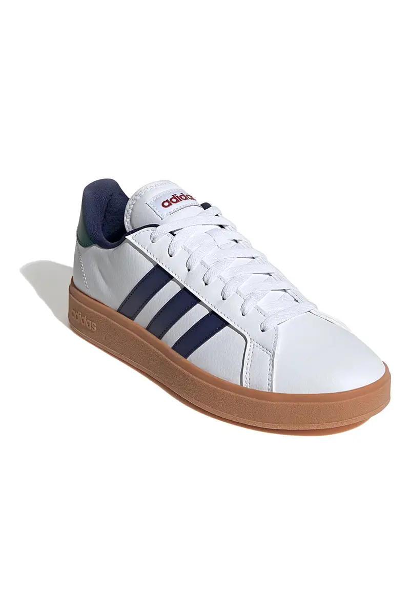 Sneakers Bianche con dettagli Blu e Verdi ADIDAS Grand Court Base 2.0 miniatura 2