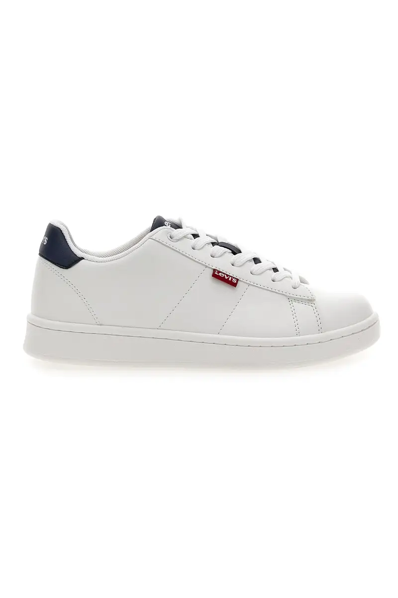 Sneakers Bianche Con Dettagli Blu Levi's Vave0201S
