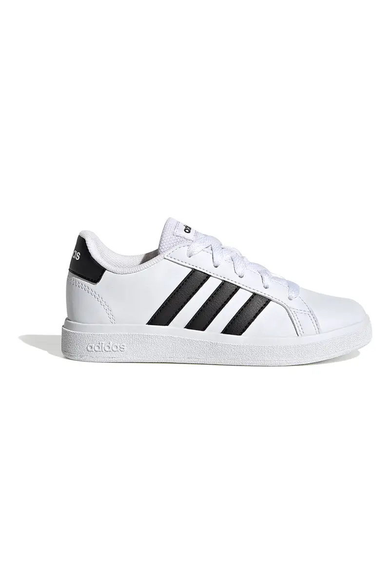 Sneakers Bianche con Dettagli Laterali Neri ADIDAS Grand Court 2.0